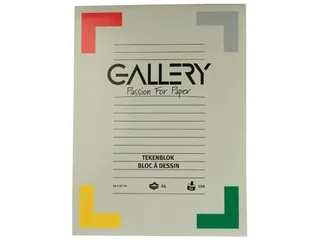 Tekenblok Houtvrij Papier 120 Gram 24x32cm 24 Vel - 1