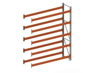 Breedvakstelling Aanbouwveld 3300x2700x800mm 5 Open Etages 2400kg - 1