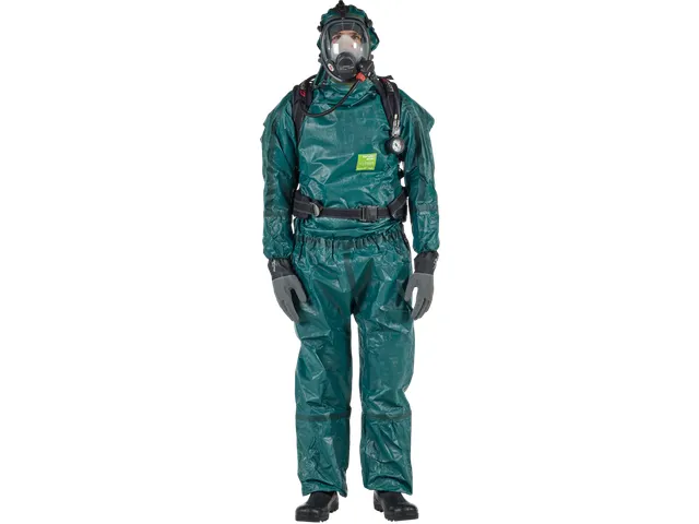 Ansell Alphatec 4000-151 coverall, groen, maat 4XL, per stuk