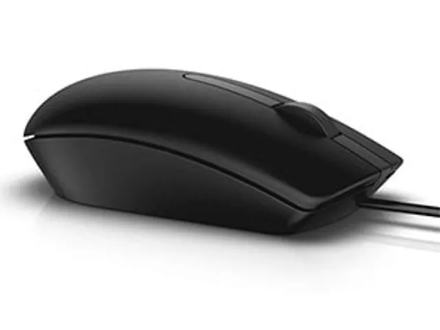 Dell MS116 Optische muis bedraad USB Zwart