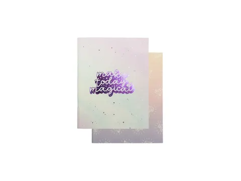 Schrift Galaxy Girl A5 lijn pak a 4 stuks assorti