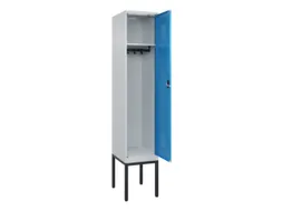 locker,HxBxD 2120x400x500mm,1vak,vak B 400mm,cil.-slot,voetonderstel