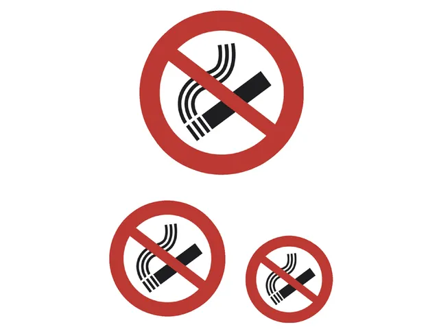 Etiquette Herma 5736 Fumer Interdit 3 Pièces