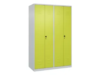 PBM-locker,HxBxD 1850x1200x500mm,4vak,vak B 300mm,draaigrendel - 1