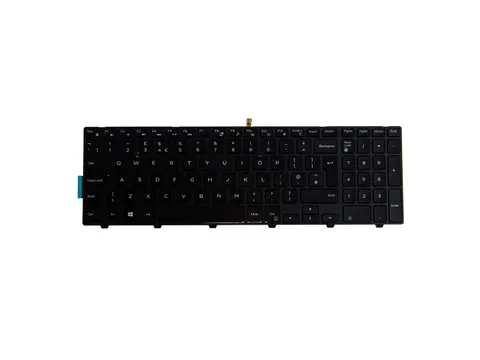 Origin Storage KB-V35F8, Clavier, Anglais britannique, Clavier backlig