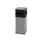 Aluminium as-papierbak 50 Liter Aluminium Zwart
