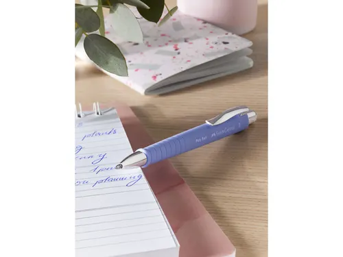 Balpen en Vulpen Faber-Castell Poly Pen in giftbox pale iris.