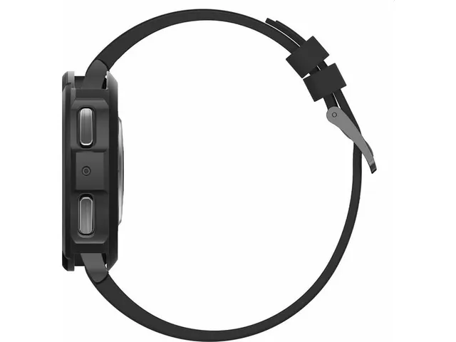 Boîtier Spigen Liquid Air pour Galaxy Watch 5 Pro 45mm Noir mat