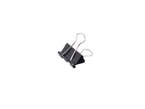 Papierklem MAUL 213 Foldback 25mm capaciteit 9mm zwart