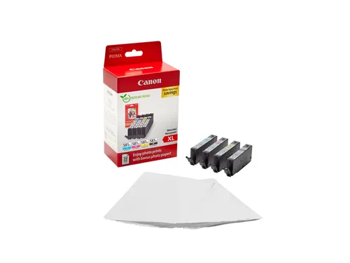 Canon CLI-581XL Value Pack Inkt + 50 Vel 10x15 Fotopapier