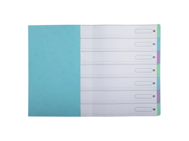 Sorteermap Harmonika 7 Indel A4 AQUAREL