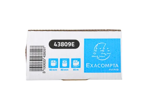 Exacompta Kassarol 43809E 48 Gram 80mmx12 mmx12mm 85 Meter