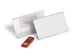Badge Durable avec aimant place and hold 40x75mm