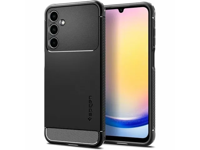 Spigen Case ACS06831 Galaxy A2 5g (2024) Rugged Armor mat zwart