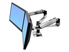 Ergotron Monitorarm LX Dual Deskmount Arm 2 Schermen