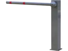 slagboom op zonne-energie,totale B 1,1m,lichte B 1m