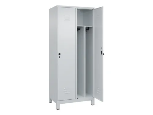 locker voor scheiding van kleding,HxBxD 1950x800x500mm,2vak
