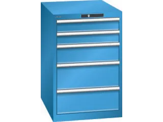 Ladenkast Key 850x564x725mm 5laden 75kg Ral5012 - 2