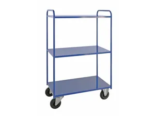 etagewagen,draagverm. 400kg,3etage(s),laadvl. LxB 940x540mm,staaletage - 1