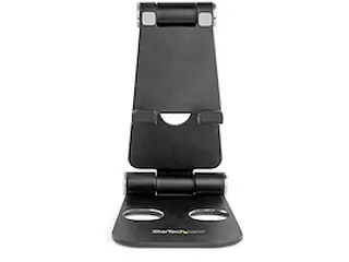 Telefoonhouder / tablethouder universeel multi angle opvouwbaar zwart - 3
