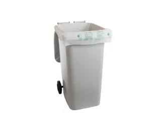Biozakken 240 liter groen 115x140 cm afbreekbaar - 2