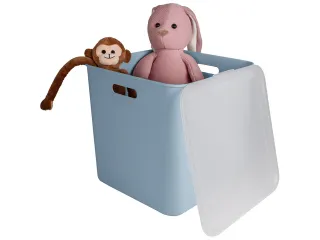 Sigma Home deksel voor 12,5L en 25L cube box transparant - 32,5x32x1,3 - 3