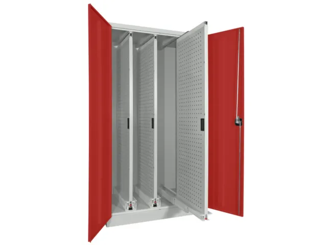 verticale kast cil.slot HxBxD 1950x1000x600mm RAL7035 front RAL3000