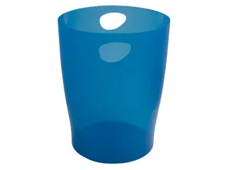 ECOBIN Papiermand 15 Liter Blauw Transparant - 1