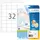 HERMA 8643 Premium etiketten A4 48,3x33,8mm Wit 320 stuks