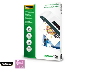 Lamineerhoes Fellowes A3 2x100 Micron glanzend 100stuks - 2