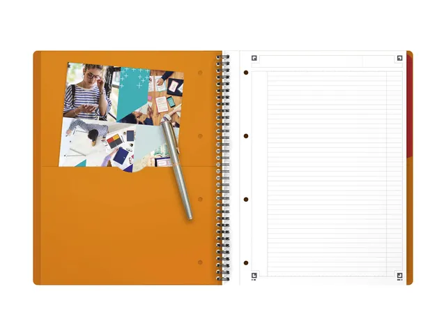 Spiraalblok Oxford International Activebook A4+ lijn