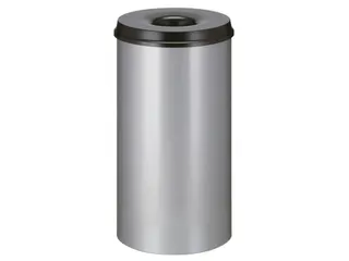 Vlamdovende Papierbak 50 Liter Aluminiumgrijs - 1