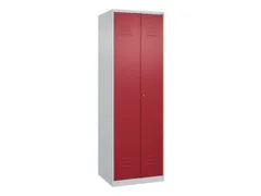 locker voor scheiding van kleding,HxBxD 1850x600x500mm,2vak