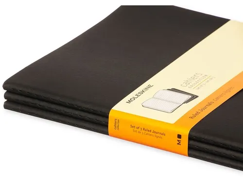 Schrift Moleskine Lijn Xl Zwart 190x250mm