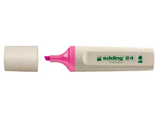 Markeerstift edding 24 EcoLine roze - 1
