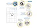 HERMA 4200 Premium etiketten A4 48,3x33,8mm Wit 800 stuks