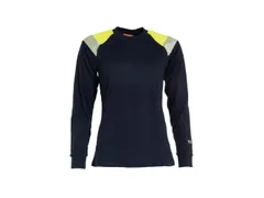 Tranemo 6373 dames T-shirt, marineblauw, maat L, per stuk
