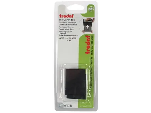 Trodat Vervangkussen Zwart Voor Stempel 4750/4755