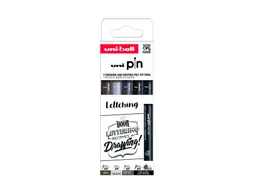 Fineliner Uni-ball Pin Musthave Handlettering set à 5 stuks assorti