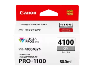 6783C001 Canon PFI4100GY IPF inkt foto grijs - 1