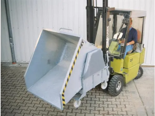 Kiepbak Hxbxd 1070x1400x1430mm 1m³ Draagverm. 2000kg Vuurverzinkt