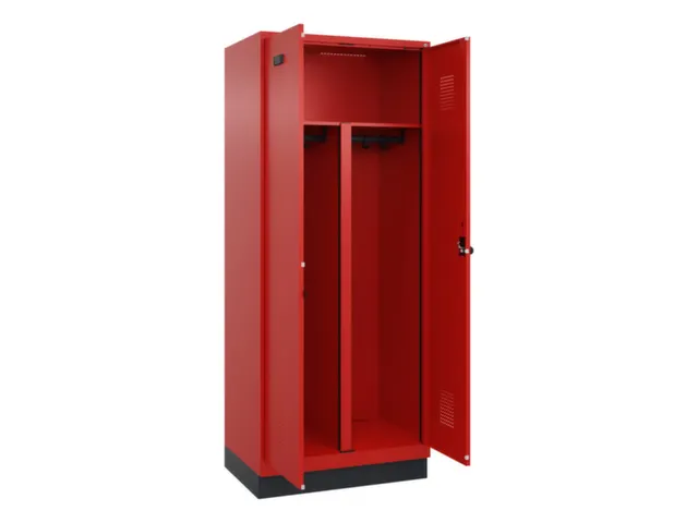 PBM-locker,HxBxD 1950x800x500mm,2vak,vak B 400mm,draaigrendel