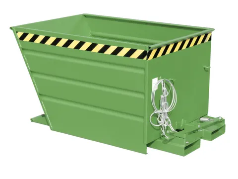 kiepbak,HxLxB 890x1440x1200mm,1,1m³,draagverm. 1500kg,RAL6011