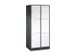 armoire multicases grand volume,HxlxP 1950x820x600mm,2x3compartiments