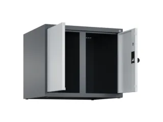 opzetkast,v. locker,2vak.,vak B 300mm,HxBxD 500x600x500mm,vleugeldeur - 2