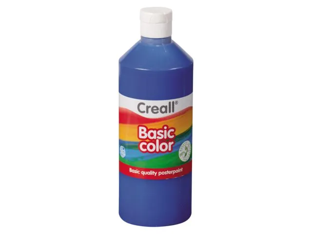 Gouache Creall Basic bleu foncé 500ml