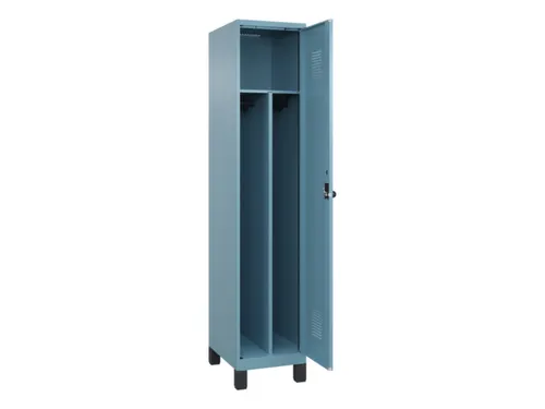 locker voor scheiding van kleding,HxBxD 1950x400x500mm,1vak