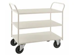 Etagewagen,Draagverm. 400Kg,3Etage(S),Staaletage,Wit