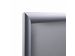 Kliklijst 50x70cm Rechte hoeken 25mm Brandwerend Zilver - 3