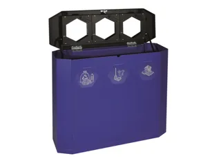 afvalverzamelstation,3x45l,HxBxD 830x950x355mm,3opening(en) - 2
